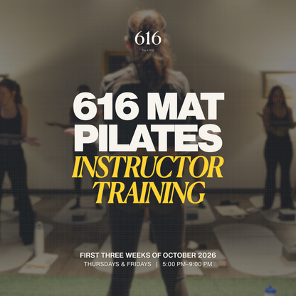 616 Mat Pilates Instructor Training