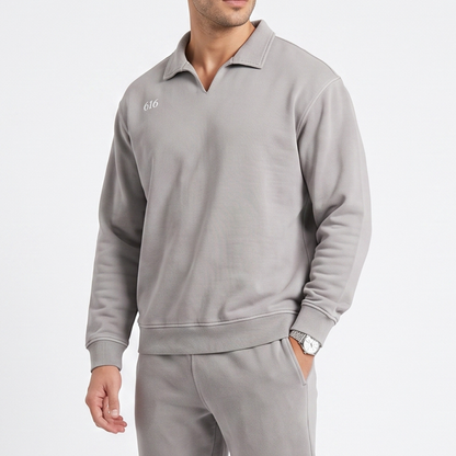 616 Club Collared Sweatshirt