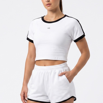 616 Motion Crop Tee