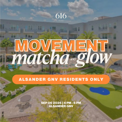 Movement, Matcha & Glow - Alsander Exclusive
