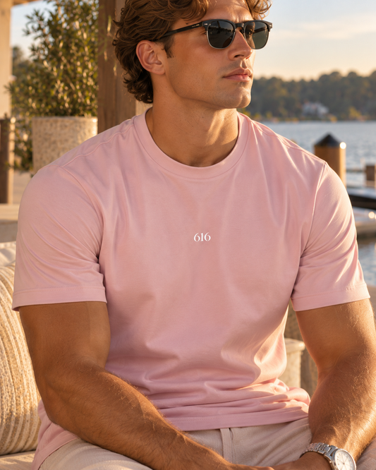 616 Men's Pure Cotton T-Shirt