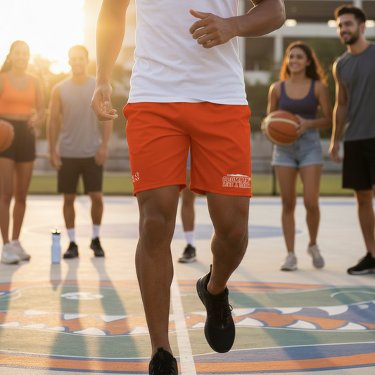 EATGNV Chompin' Like A Gata Athletic Long Shorts