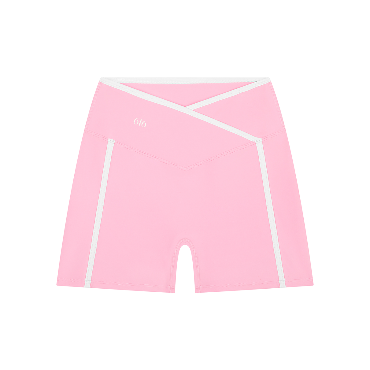 616 Women’s High Rise Color Block Yoga Shorts